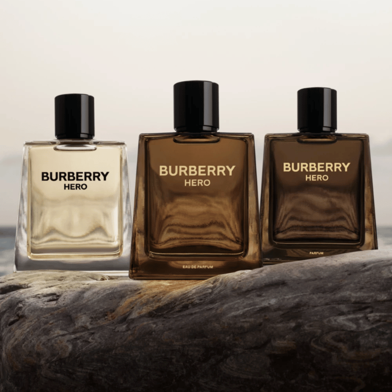 Hero Parfum vẫn mang thiết kế và màu sắc “signature” của Burberry